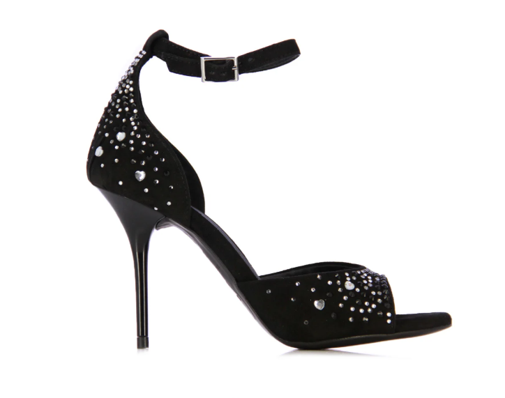 Love Moschino Contrast Sandal -Black
